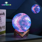 iLightBox 3D™ Galaxy Moon Lamp 2.0 - iLightBox 3D®