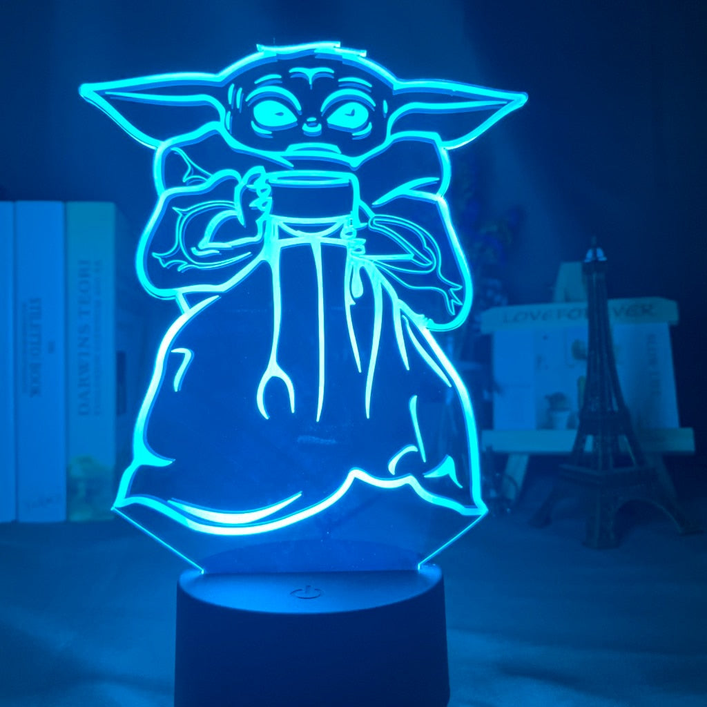 Star Wars Yoda Nightlight iLightBox 3D™ Lamp