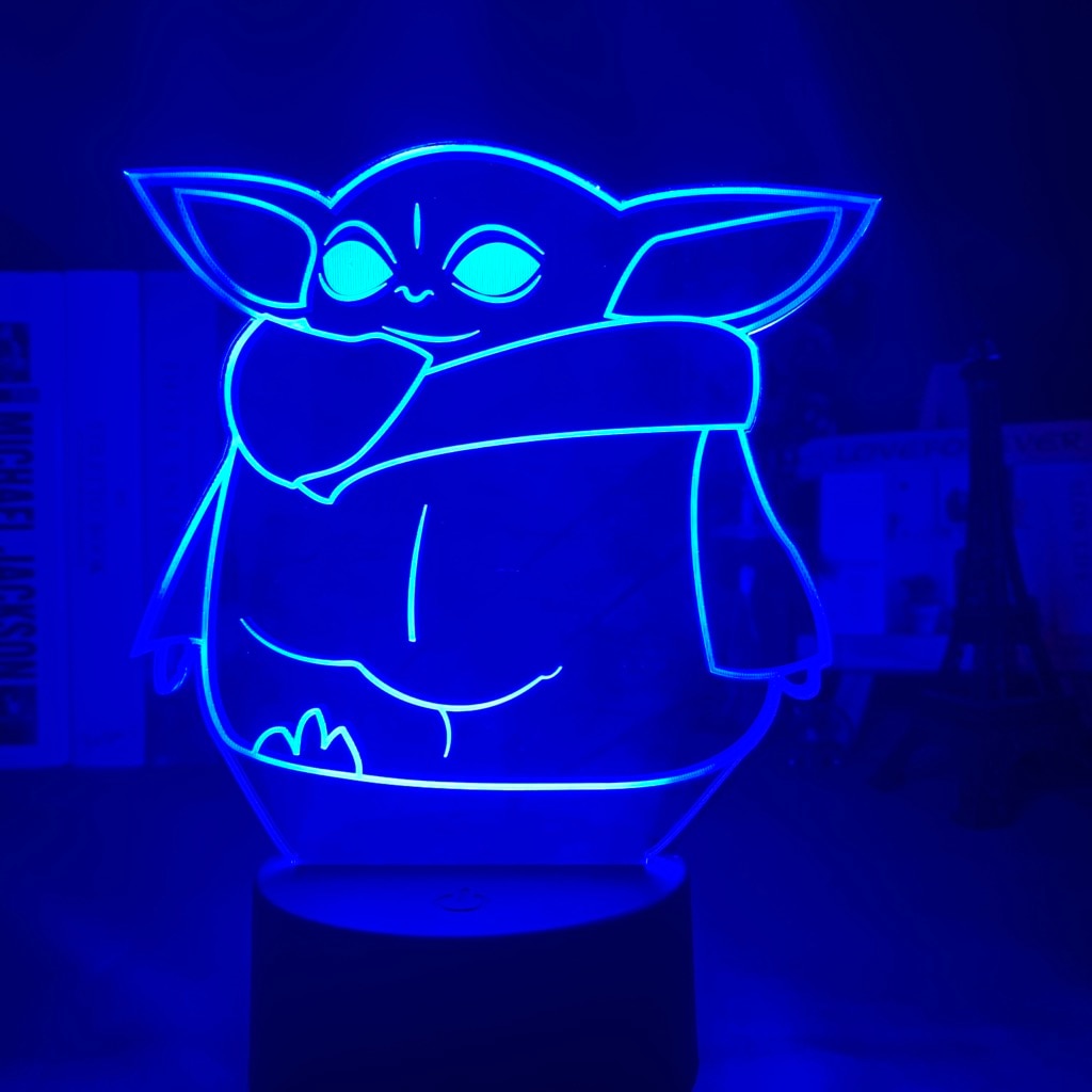 Star Wars Baby Yoda 3.0 Nightlight iLightBox 3D™ Lamp