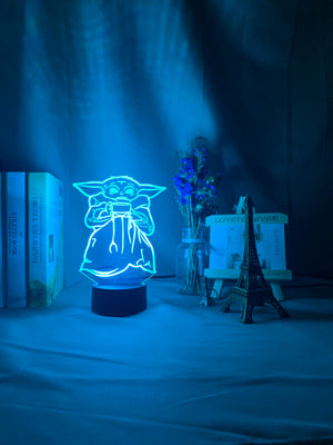 Star Wars Yoda Nightlight iLightBox 3D™ Lamp