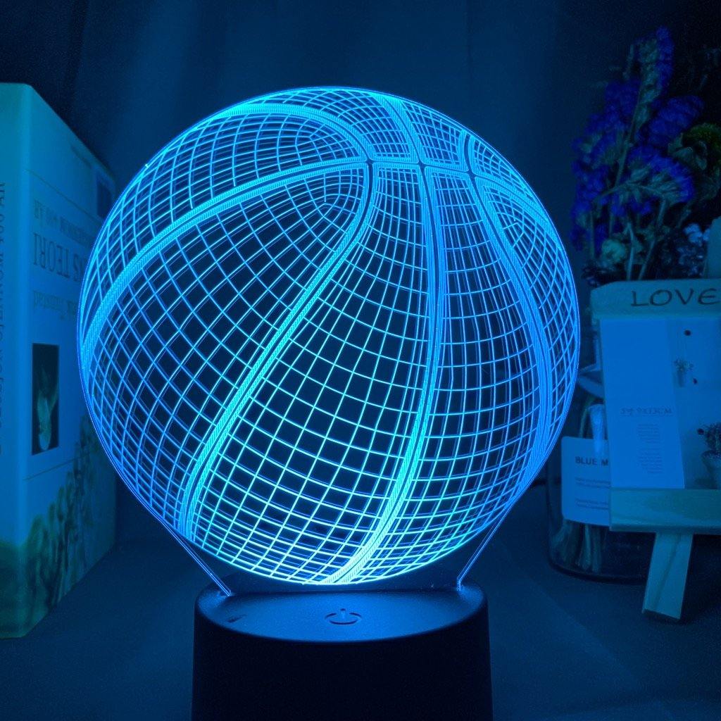 Basketball Nightlight iLightBox 3D™ Lamp - iLightBox 3D®