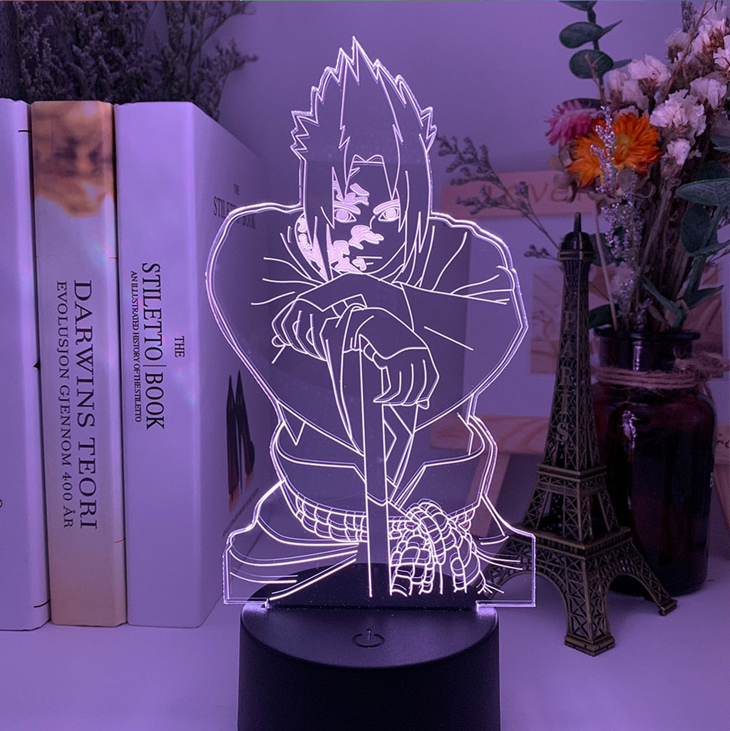 Naruto: Sasuke Nightlight iLightBox 3D™ Lamp