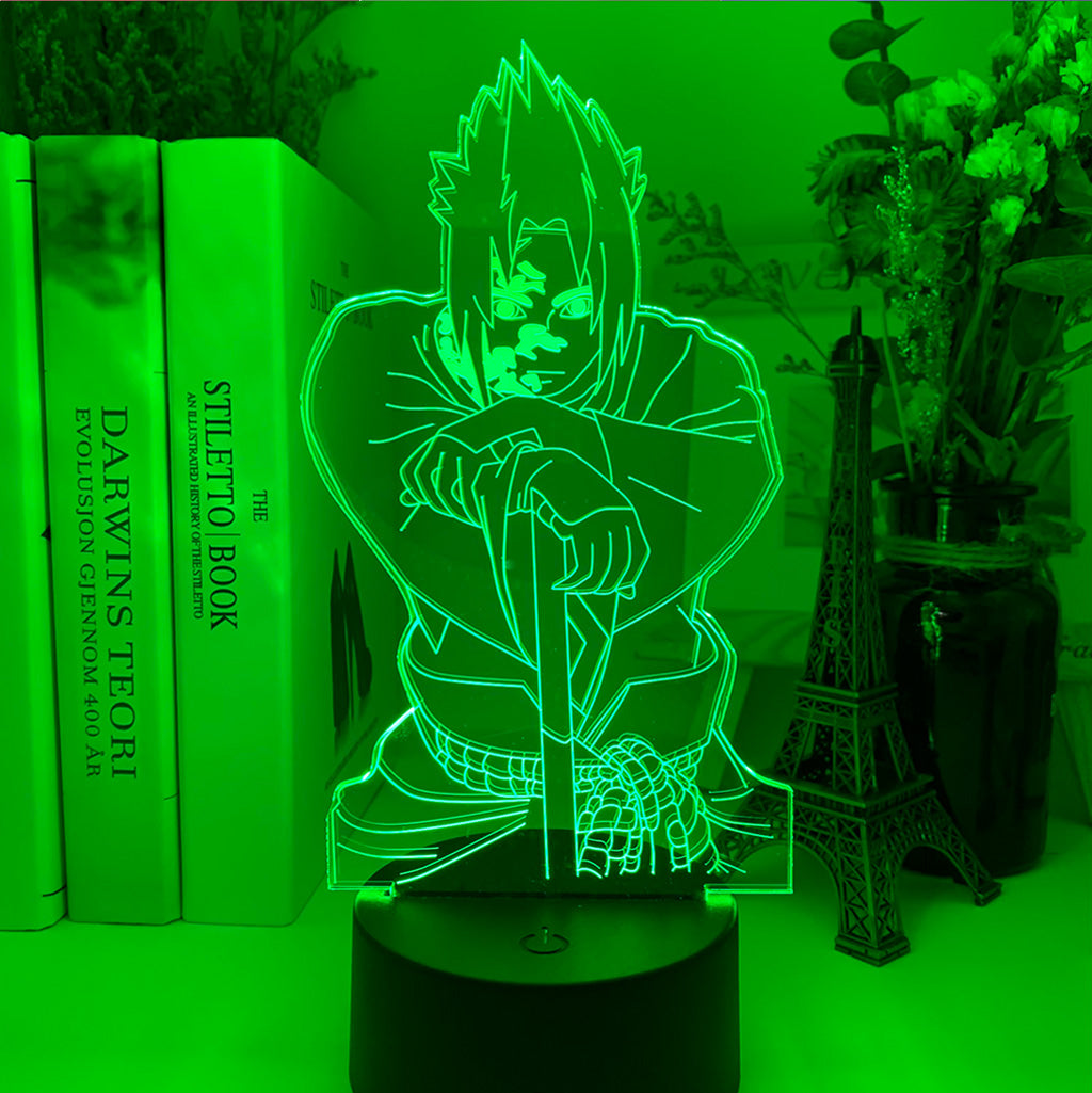 Naruto: Sasuke Nightlight iLightBox 3D™ Lamp