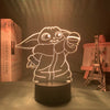 Star Wars Baby Yoda 2.0 Nightlight iLightBox 3D™ Lamp
