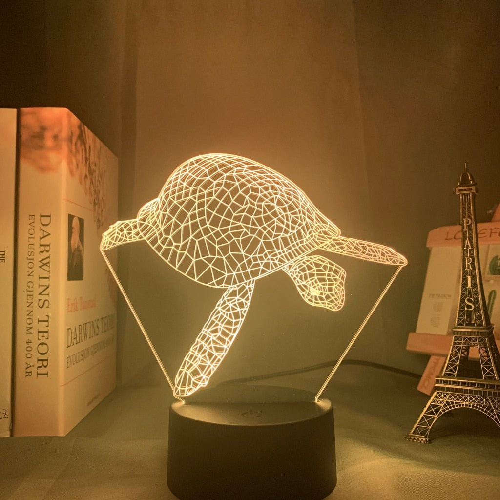 Tortoise Nightlight iLightBox 3D™ Lamp