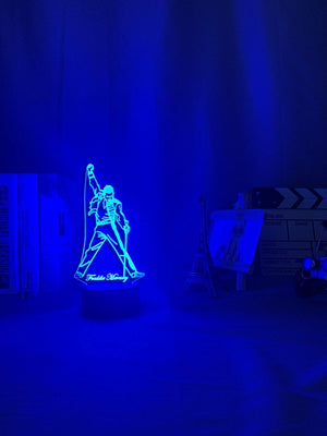 Freddie Mercury iLightBox 3D™ Lamp - iLightBox 3D®