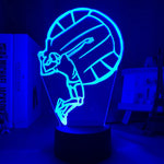 Women's Volleyball Nightlight iLightBox 3D™ Lamp