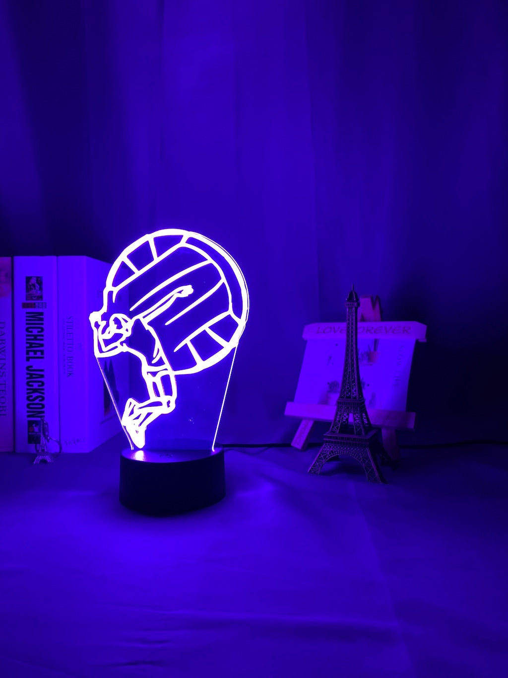 Women's Volleyball Nightlight iLightBox 3D™ Lamp