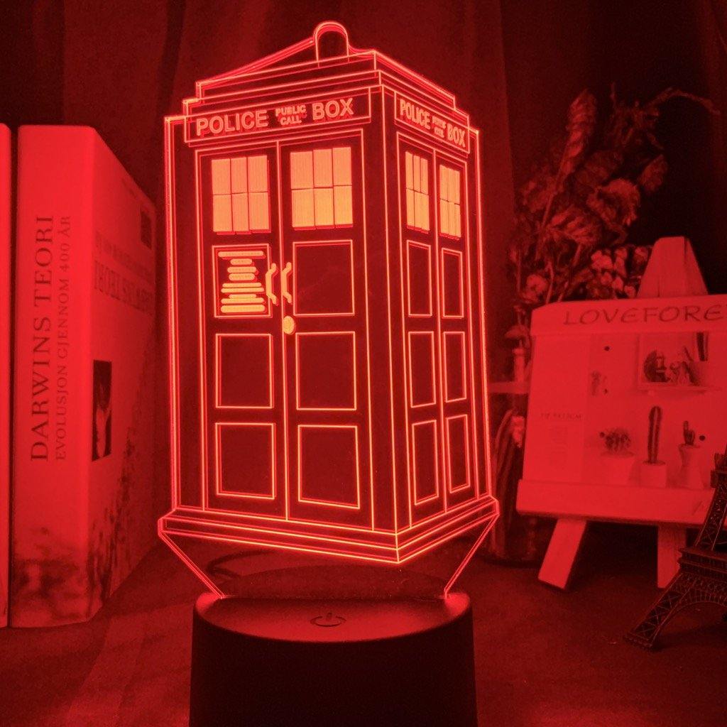Doctor Who Call Box Nightlight iLightBox 3D™ - iLightBox 3D®