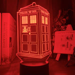 Doctor Who Call Box Nightlight iLightBox 3D™ - iLightBox 3D®