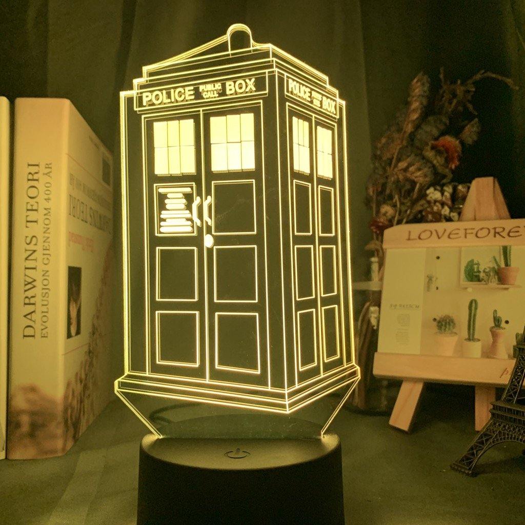 Doctor Who Call Box Nightlight iLightBox 3D™ - iLightBox 3D®