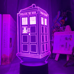 Doctor Who Call Box Nightlight iLightBox 3D™ - iLightBox 3D®