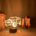 Hummer SUV Nightlight iLightBox 3D™