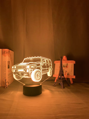 Hummer SUV Nightlight iLightBox 3D™