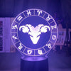 Aries Nightlight iLightBox 3D™ Lamp - iLightBox 3D®