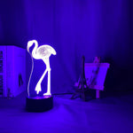 Flamingo Nightlight iLightBox 3D™ Lamp - iLightBox 3D®