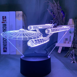 Star Wars Starship Nightlight iLightBox 3D™ Lamp