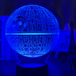 Star Wars Starship Death Star Nightlight iLightBox 3D™ Lamp