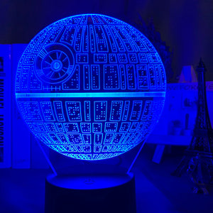 Star Wars Starship Death Star Nightlight iLightBox 3D™ Lamp
