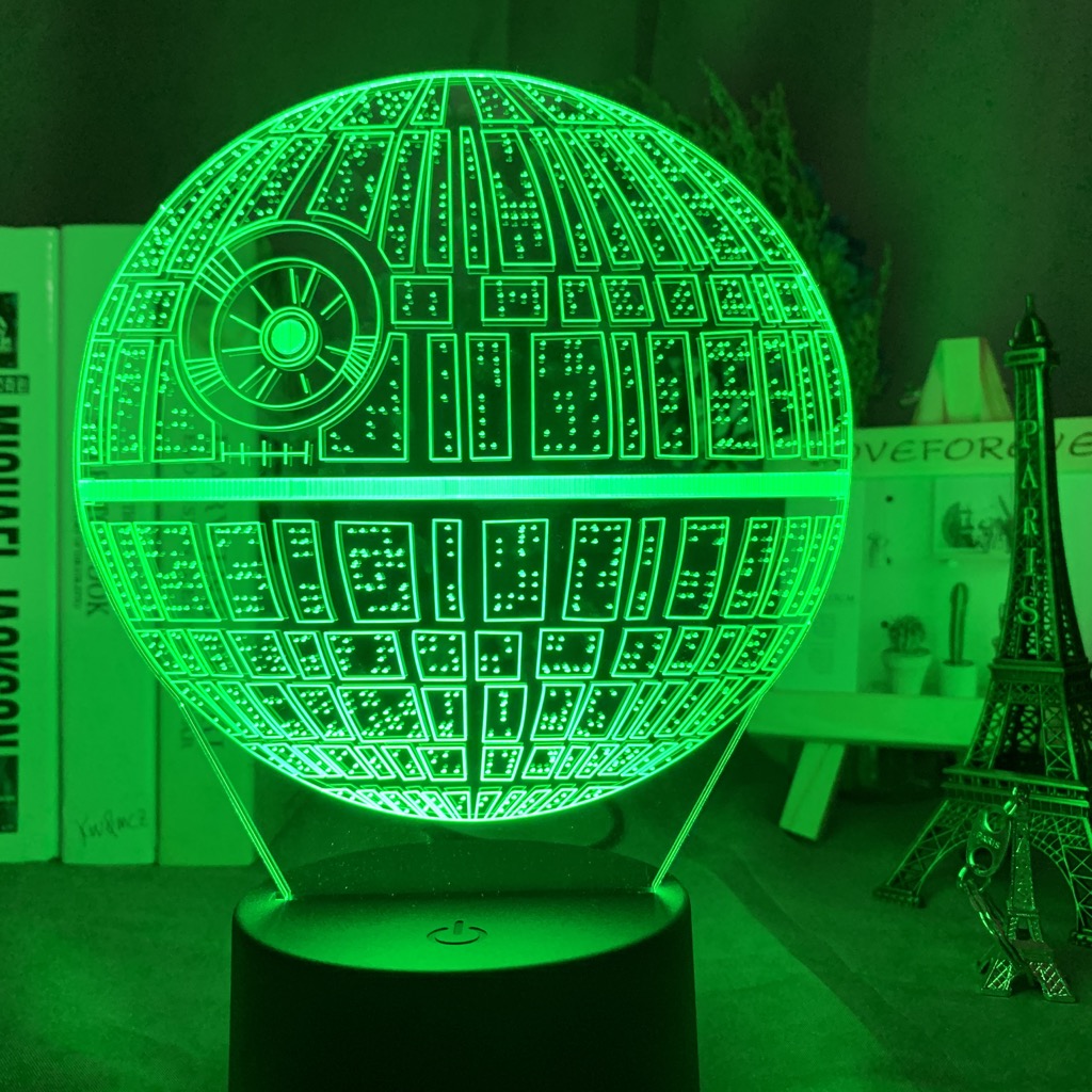 Star Wars Starship Death Star Nightlight iLightBox 3D™ Lamp
