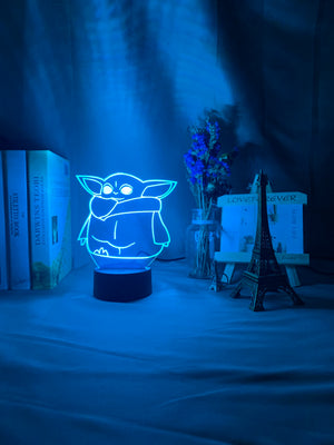 Star Wars Baby Yoda 3.0 Nightlight iLightBox 3D™ Lamp