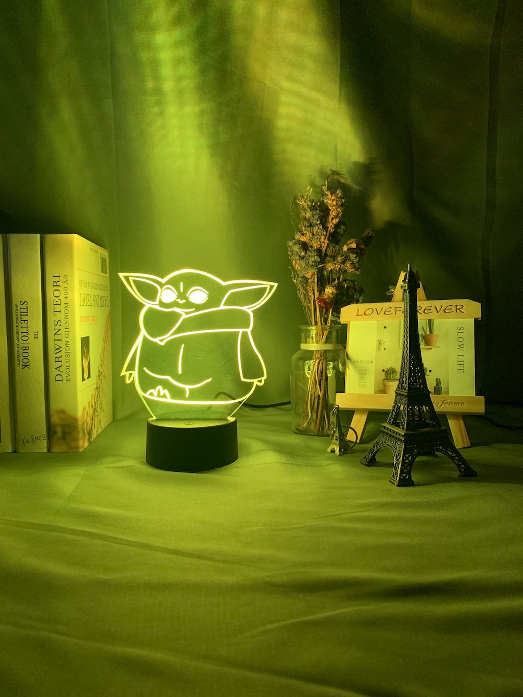 Star Wars Baby Yoda 3.0 Nightlight iLightBox 3D™ Lamp