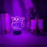 Star Wars Baby Yoda 3.0 Nightlight iLightBox 3D™ Lamp