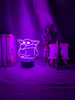 Star Wars Baby Yoda 3.0 Nightlight iLightBox 3D™ Lamp