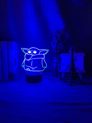 Star Wars Baby Yoda 3.0 Nightlight iLightBox 3D™ Lamp