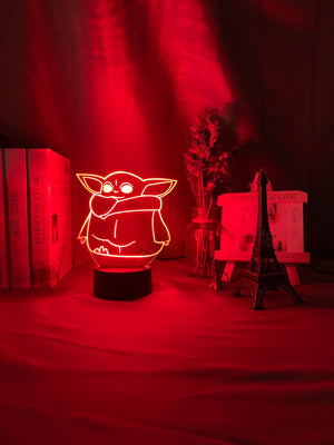 Star Wars Baby Yoda 3.0 Nightlight iLightBox 3D™ Lamp