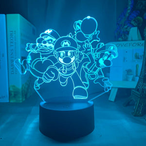Super Smash Bros and Yoshi Nightlight iLightBox 3D™  Lamp