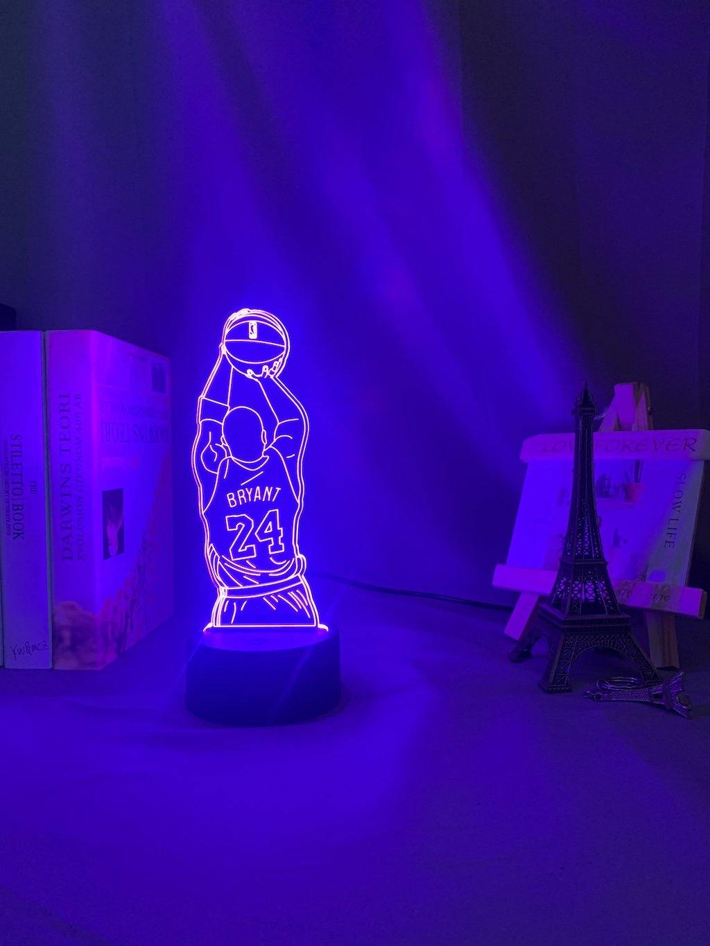 Kobe Bryant Jumper Nightlight iLightBox 3D™ Lamp - iLightBox 3D®