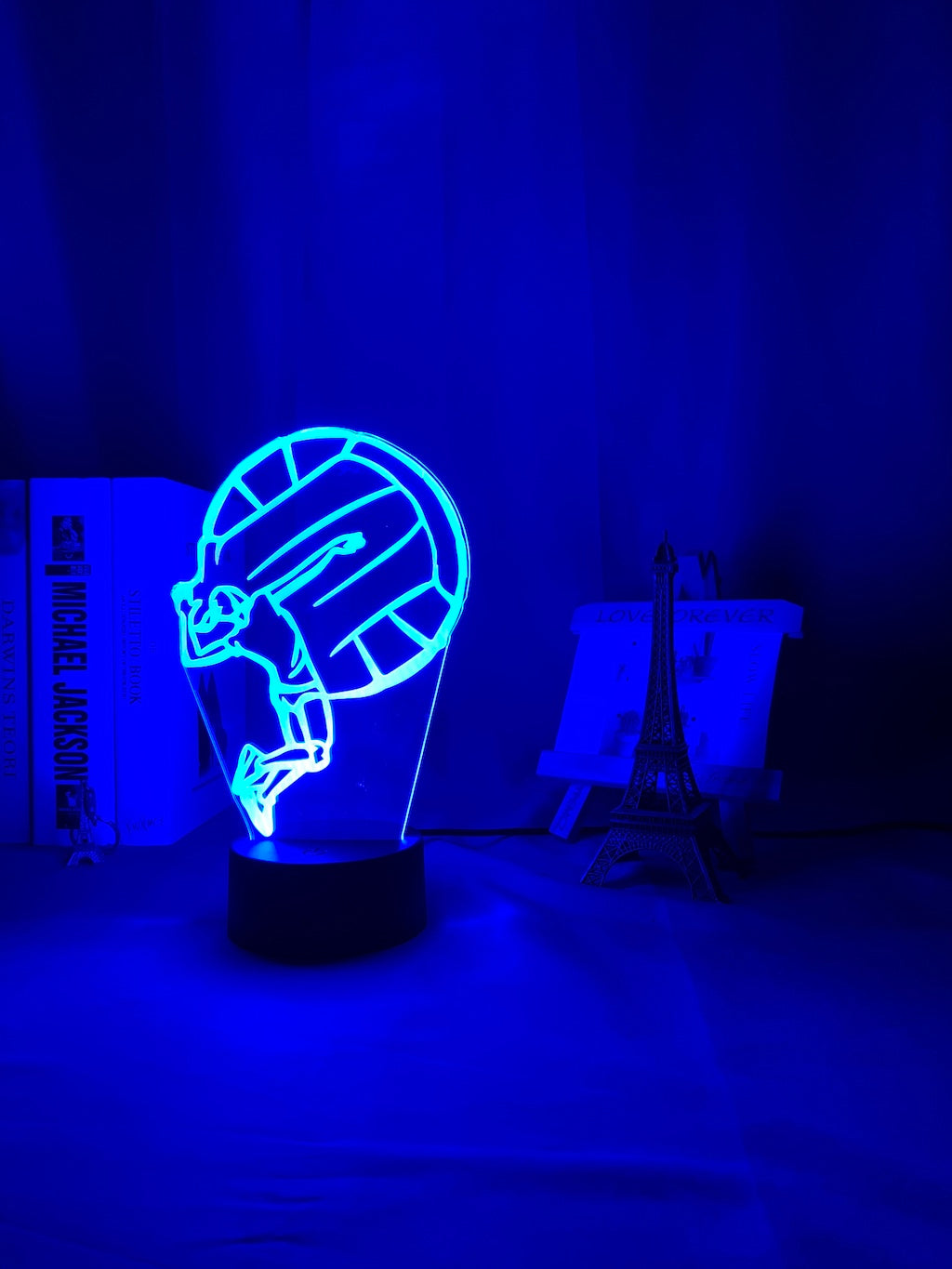 Women's Volleyball Nightlight iLightBox 3D™ Lamp