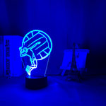 Women's Volleyball Nightlight iLightBox 3D™ Lamp