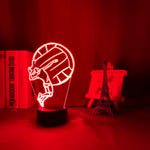 Women's Volleyball Nightlight iLightBox 3D™ Lamp