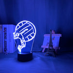 Women's Volleyball Nightlight iLightBox 3D™ Lamp