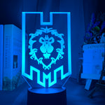 World of Warcraft: Alliance Flag Nightlight iLightBox 3D™