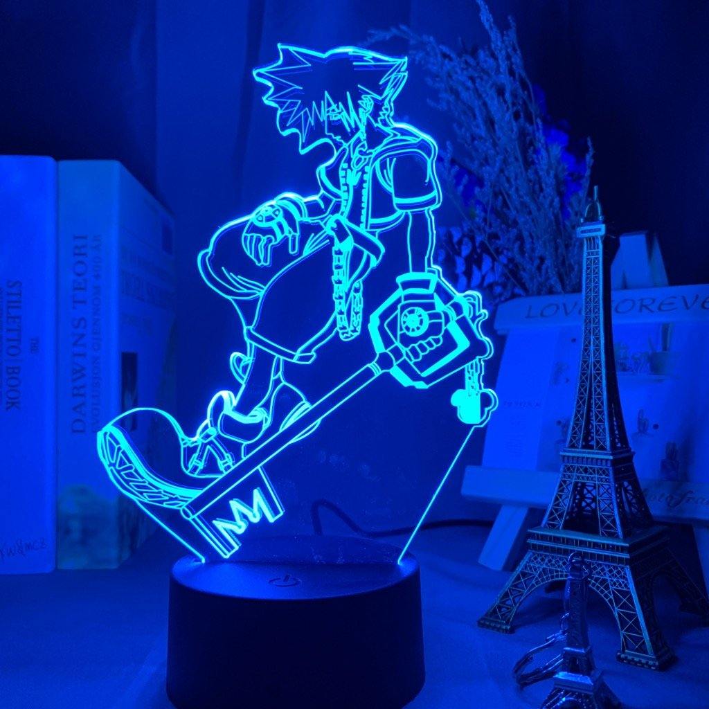 Kingdom Hearts: Sora Keyblade Nightlight iLightBox 3D™ - iLightBox 3D®