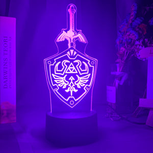 The Legend of Zelda: Link Nightlight iLightBox 3D™ Lamp