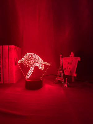 Tortoise Nightlight iLightBox 3D™ Lamp