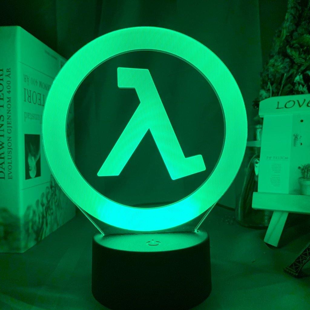 Half Life Nightlight iLightBox 3D™ Lamp - iLightBox 3D®