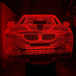 Sports Car 2.0 Nightlight iLightBox 3D™ Lamp