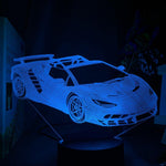 Lamborghini Car Nightlight iLightBox 3D™ Lamp - iLightBox 3D®