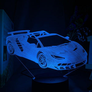 Lamborghini Car Nightlight iLightBox 3D™ Lamp - iLightBox 3D®