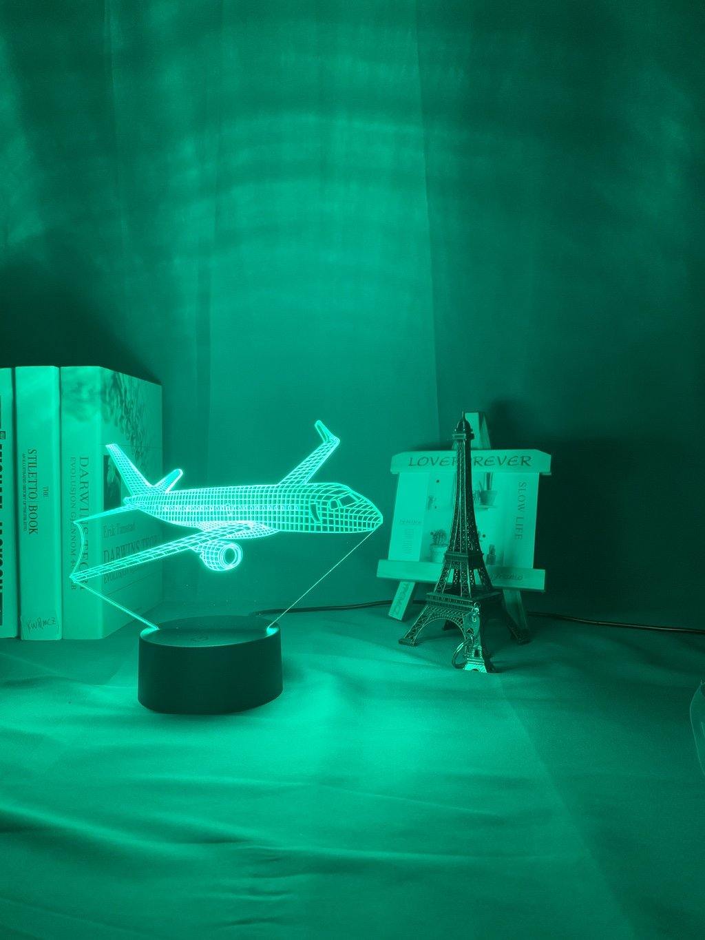 Airplane Nightlight iLightBox 3D™ Lamp - iLightBox 3D®