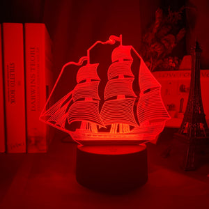 Sailing Ship Nightlight iLightBox 3D™