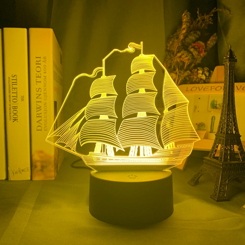 Sailing Ship Nightlight iLightBox 3D™