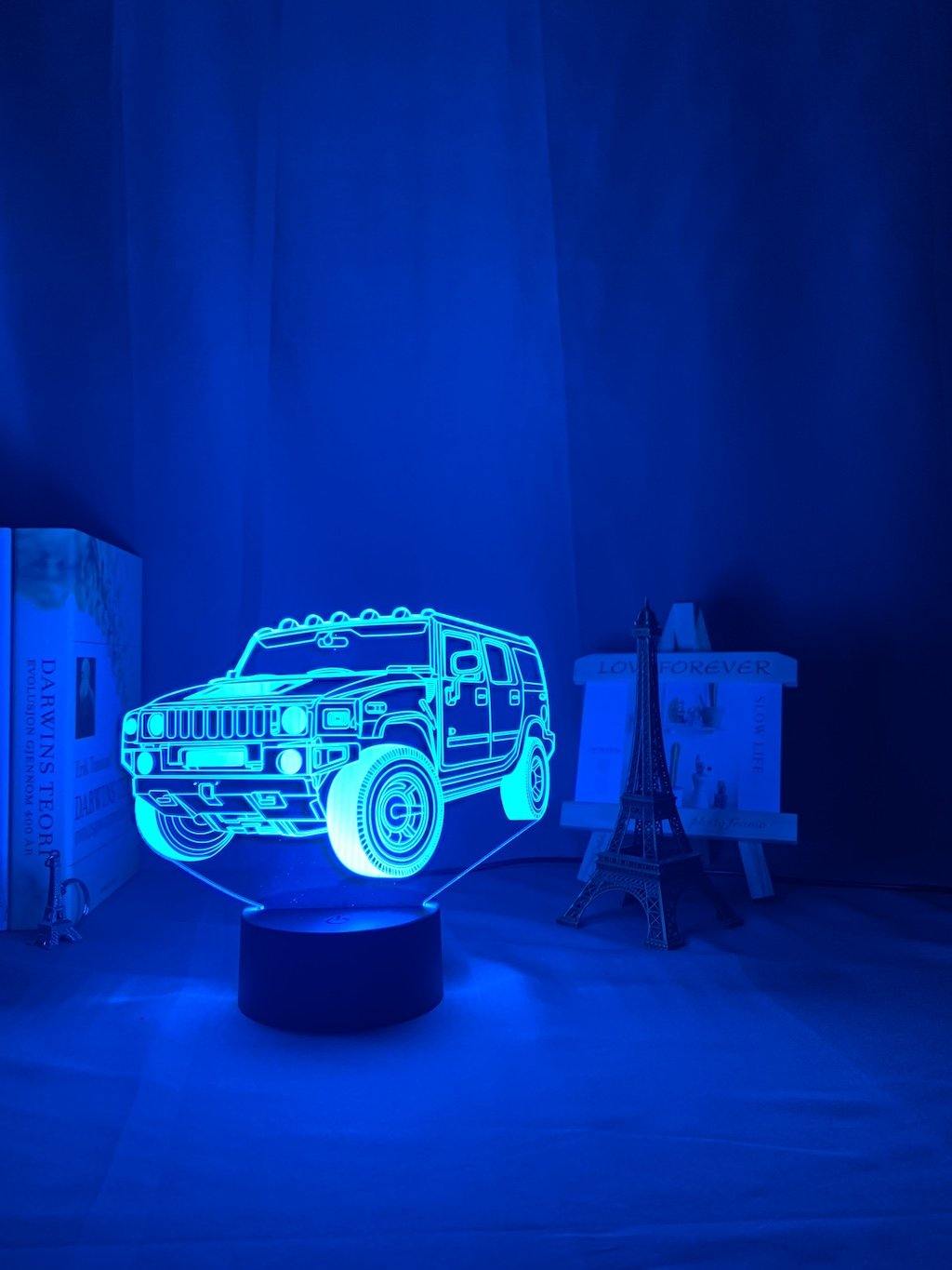 Hummer SUV Nightlight iLightBox 3D™ - iLightBox 3D®