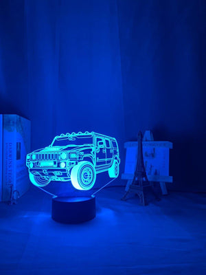 Hummer SUV Nightlight iLightBox 3D™ - iLightBox 3D®