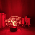 Hummer SUV Nightlight iLightBox 3D™ - iLightBox 3D®